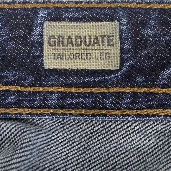 ADRIANO GOLDSCHMIED AG MENS BLUE THE GRADUATE TAILORED LEG JEANS SIZE 32R - Picture 12 of 13